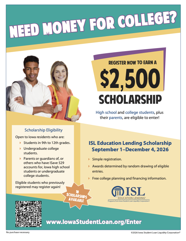 ISL 2500 Scholarship