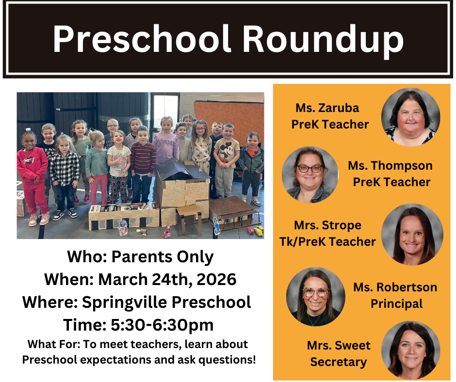 Preschool Roundup